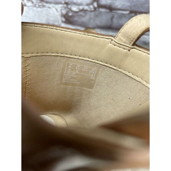 Clarks Brown Leather Casual Ankle Strap Open Toe Sandals Women Sz 8.5M US/39.5EU - Picture 4 of 16